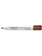 Staedtler Táblamarker Staedtler Lumocolor kerek barna