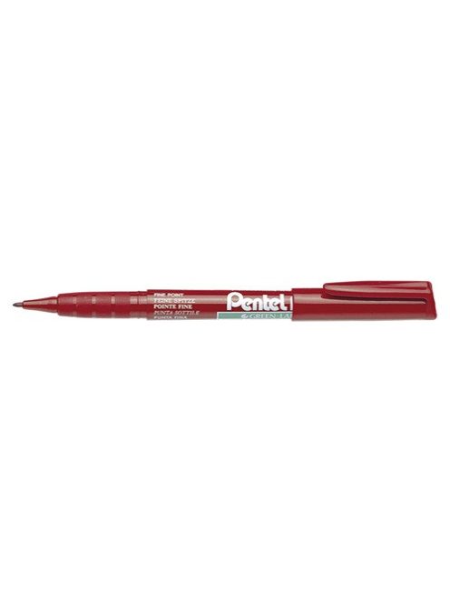 Pentel Marker Pentel NMS50-B permanent 2 mm piros