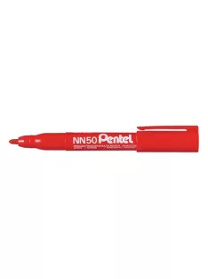 Pentel Marker Pentel NN50-B permanent kerek 5.0 mm piros