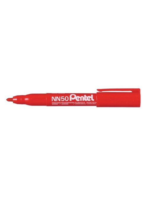 Pentel Marker Pentel NN50-B permanent kerek 5.0 mm piros