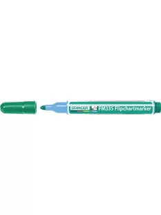 Stanger Flipchartmarker Stanger FM335 kerek 1-3 mm zöld