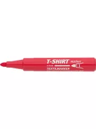 Ico Textilmarker Ico T-Shirt piros