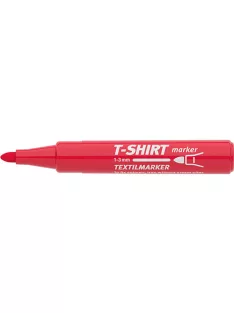 Ico Textilmarker Ico T-Shirt piros