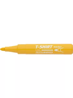 Ico Textilmarker Ico T-Shirt sárga