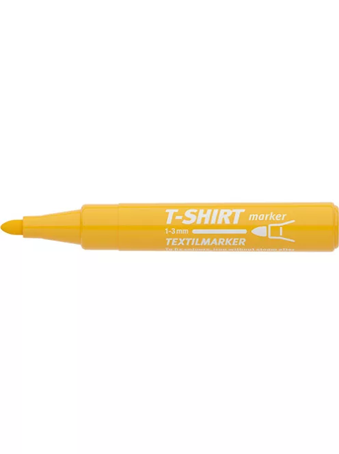 Ico Textilmarker Ico T-Shirt sárga