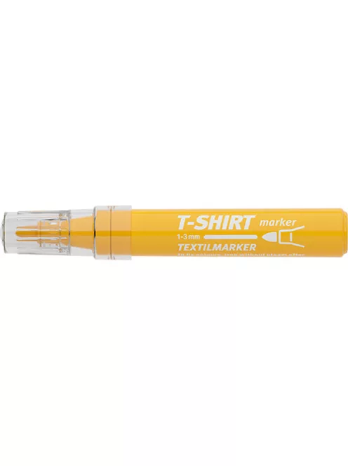 Ico Textilmarker Ico T-Shirt sárga
