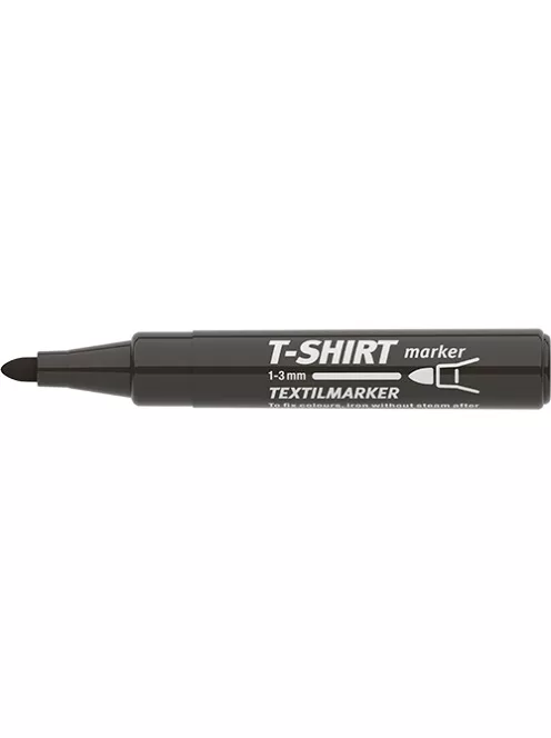 Ico Textilmarker Ico T-Shirt fekete
