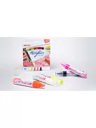 Edding Acrylic Akril marker Edding 5000 B (5-10 mm) Neon 5 db-os klt.