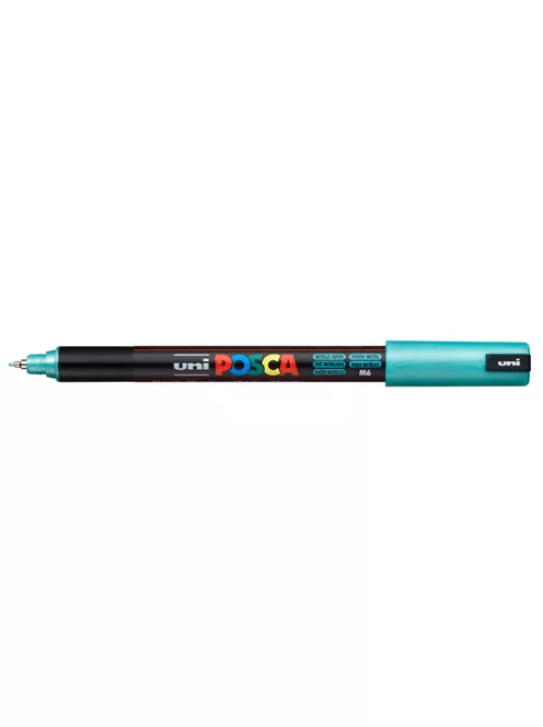 UNI Marker Uni dekor Posca PC-1MR Metál zöld 0,7 mm
