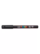 UNI Marker Uni dekor Posca PC-1MR fekete 0,7 mm