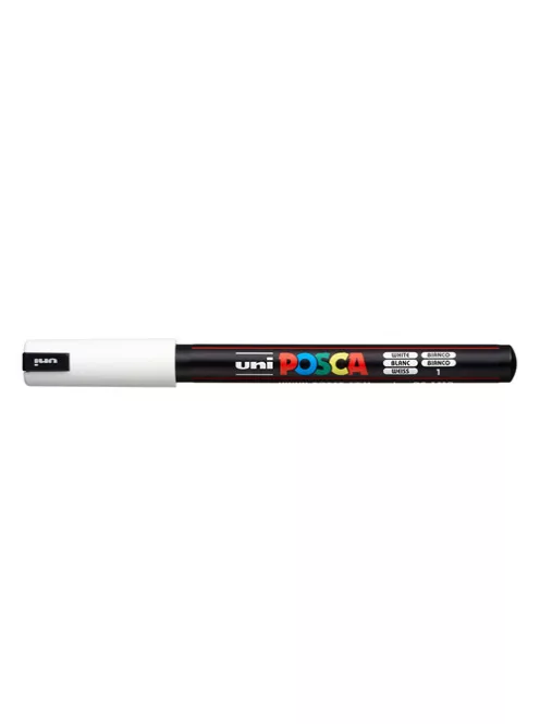UNI Marker Uni dekor Posca PC-1MR fehér 0,7 mm