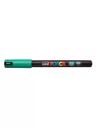 UNI Marker Uni dekor Posca PC-1MR zöld 0,7 mm