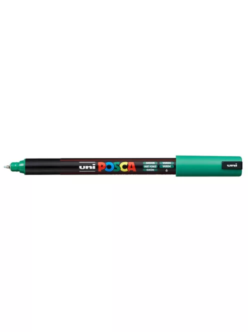 UNI Marker Uni dekor Posca PC-1MR zöld 0,7 mm