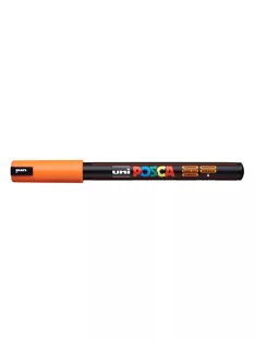 UNI Marker Uni dekor Posca PC-1MR narancs 0,7 mm