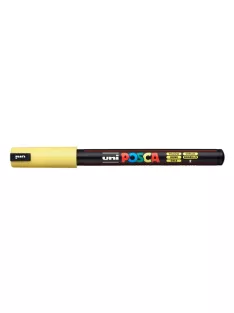 UNI Marker Uni dekor Posca PC-1MR sárga 0,7 mm