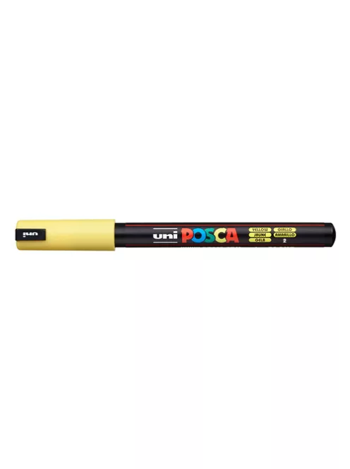 UNI Marker Uni dekor Posca PC-1MR sárga 0,7 mm