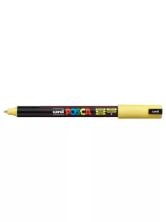 UNI Marker Uni dekor Posca PC-1MR sárga 0,7 mm