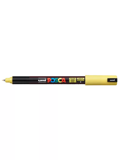 UNI Marker Uni dekor Posca PC-1MR sárga 0,7 mm