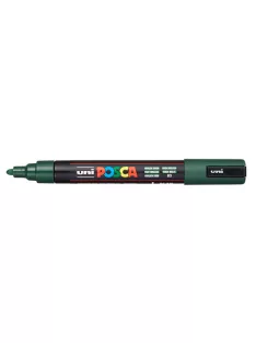 UNI Marker Uni dekor Posca PC-5M angol zöld 1,8-2,5 mm