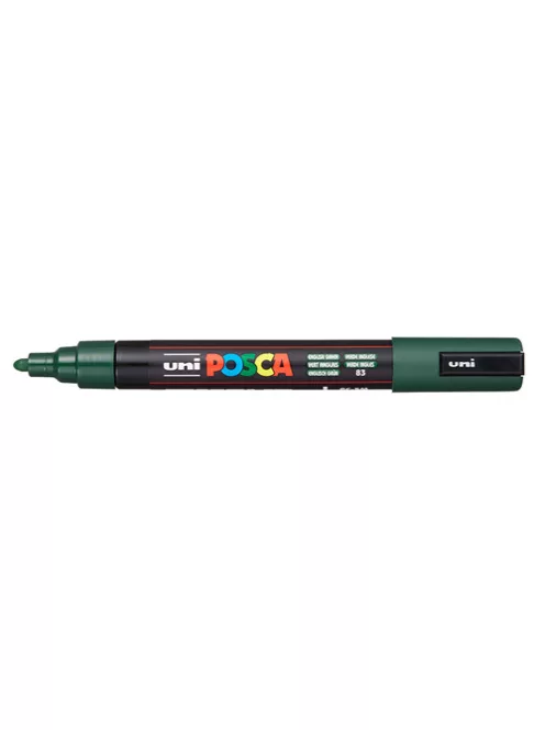 UNI Marker Uni dekor Posca PC-5M angol zöld 1,8-2,5 mm