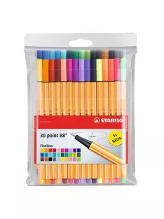 Stabilo Tűfilc Stabilo point 88 25+5 neon 30 db-os klt