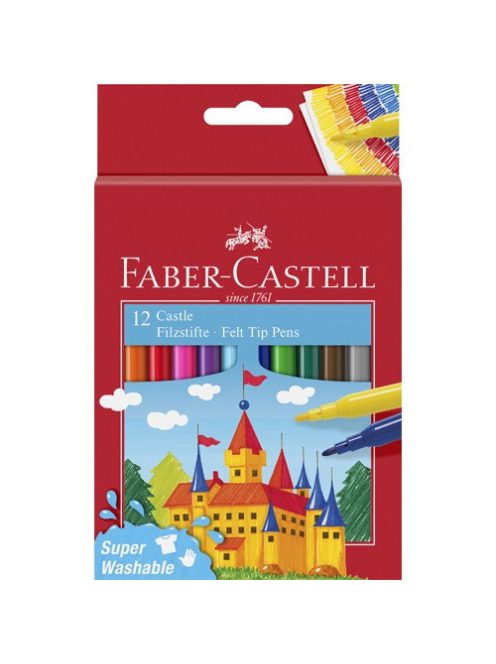 Faber-Castell Rostirón Faber-Castell 12 db-os klt. kastélyos