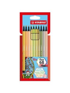   Stabilo Rostirón Stabilo Pen 68 1,0 mm 10 db-os klt. 6810-22