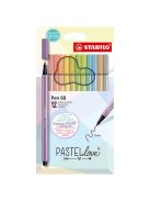 Stabilo Rostirón Stabilo Pen 68 Pastellove 12 db-os klt.