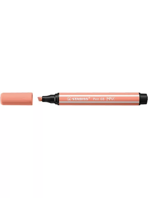 Stabilo Rostirón Stabilo Pen 68 MAX prémium vágott heggyel barack