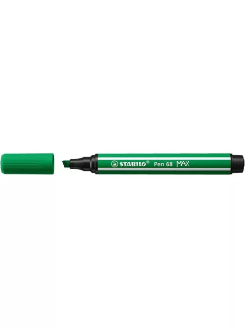 Stabilo Rostirón Stabilo Pen 68 MAX prémium vágott heggyel zöld