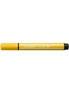   Stabilo Rostirón Stabilo Pen 68 MAX prémium vágott heggyel sárga