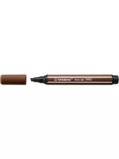   Stabilo Rostirón Stabilo Pen 68 MAX prémium vágott heggyel barna