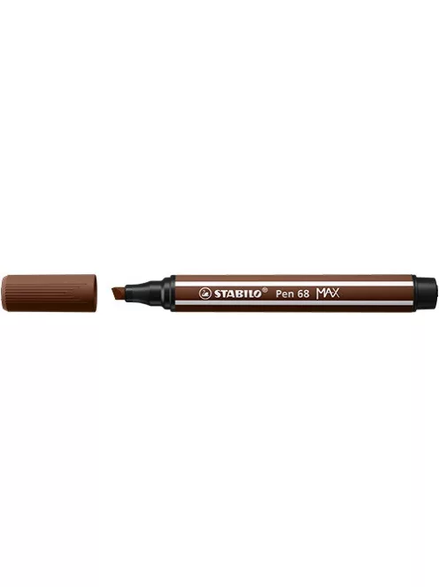 Stabilo Rostirón Stabilo Pen 68 MAX prémium vágott heggyel barna