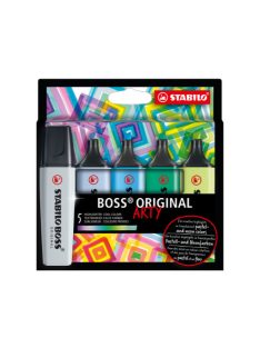   Stabilo Szövegkiemelő Stabilo Boss Original Arty 5 db-os klt. hideg színek