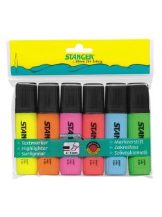 Stanger Szövegkiemelő Stanger 6 db-os klt.
