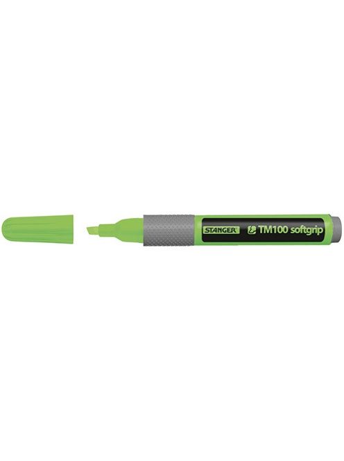 Stanger Szövegkiemelő Stanger Softgrip 1-4 mm zöld