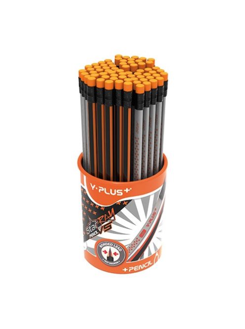 Y-Plus Grafitirón Y-Plus+ Star és Ray HB háromszög radíros