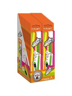 Y-Plus Grafitirón Y-Plus+ Star HB neon 6 db/doboz