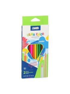   Statovac Színes ceruza Junior Ultra color háromszög alakú, 10+2 darabos