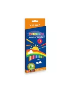 Y-Plus Színes ceruza  Y-Plus+ Rainbow 12 db-os klt. hegyezővel