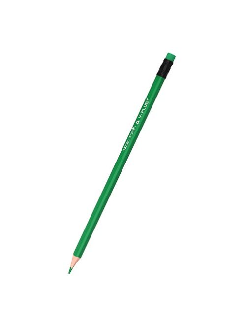 Y-Plus Színes ceruza  Y-Plus+ We-Tri 12 db-os klt. háromszögletű radíros