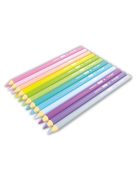 Y-Plus Színes ceruza Y-Plus+ Rainbow Pastel Jumbo 12 db-os hegyezővel