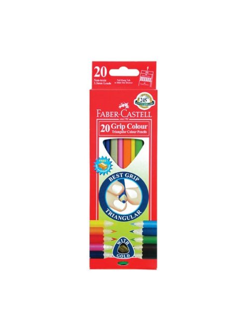 Faber-Castell Színes ceruza Faber-Castell Junior háromszögletű 20 db-os klt.