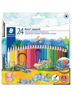   Staedtler Színes ceruza Staedtler Noris Club akvarell 24 db-os klt.