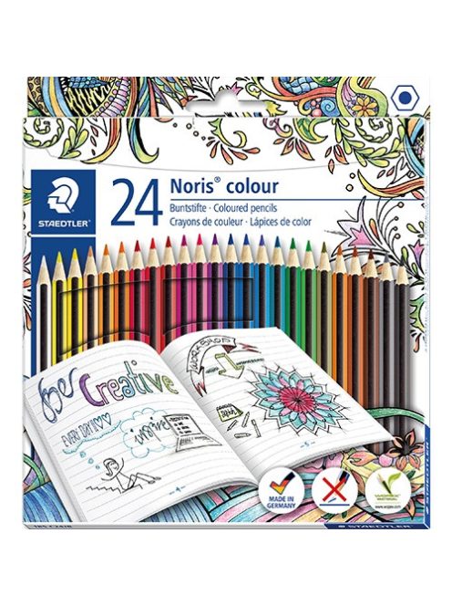 Staedtler Színes ceruza Staedtler Noris Colour 24 db-os klt.