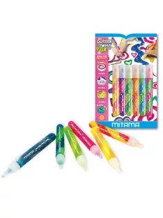   Mitama Kreatív ragasztó Mitama 10,5 ml csillámos 6 db-os klt.