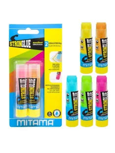 Mitama Ragasztóstift Mitama Neon 8g 2 db/csomag