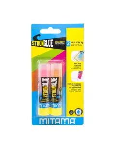 Mitama Ragasztóstift Mitama Neon 8g 2 db/csomag