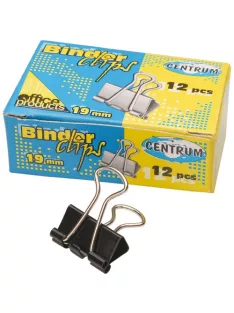 Centrum Iratcsipesz Centrum 19 mm fekete 12 db/doboz