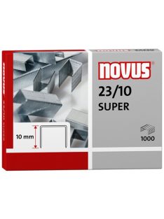 Novus Tűzőkapocs Novus 23/10 1000 db/doboz